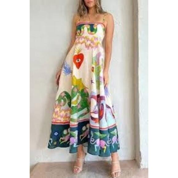 Alemais Beige Maxi - Picture 1 of 4